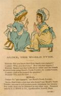 Hood's Tooth Powder Trade Card ~ Girls Gossip