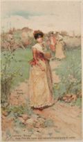 Lenox Soap Trade Card ~ Percy Moran Art