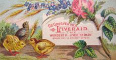 Dr. Grosvenor's Liveraid Trade Card