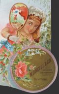 H. O'Neill Trade Card ~ Lot of 2, Embossed