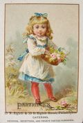 Partridge's Cafe, Phila ~ Trade Card Lot of 3 ~ Children