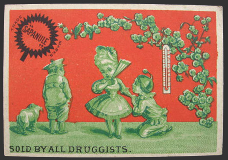 Sapanule Lotion Remedy Trade Card