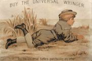 Universal Wringer Washer Victorian Trade Card