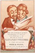 Victorian Trade Card ~ Hess & Flinn Furniture ~ Lancaster PA