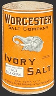 Vintage Worcester Salt Die-Cut Advertising Ink Blotter
