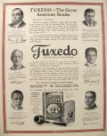 1915 Tuxedo Tobacco Ad ~ Irvin S. Cobb, D.W. Griffith Photos