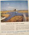 1949 United Engineers Ad ~ Sewaren Generating Station Photo