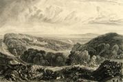 Vale of Heathfield Antique Etching