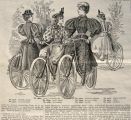 1896 Women's Bicycle Fashions, Cycling Clothing