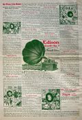 1907 Edison No.5 Phonograph Ad