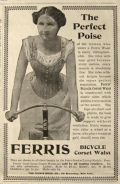1900 Ferris Bicycle Corset Waist Ad
