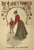 1900 The Ladies World Magazine Cover ~ Lady Golfer