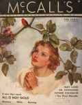 1935 McCall's Magazine Cover ~ Neysa McMein ~ Woman & Bird's Nest