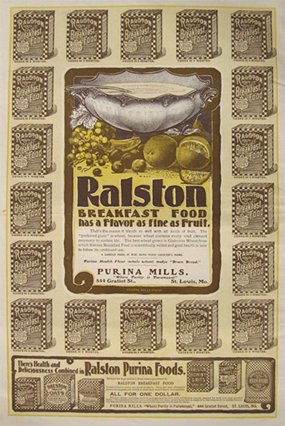 1901 Ralston Purina Breakfast Food Ad