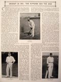 English Cricket in 1901 Article and Photos