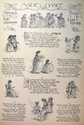 1895 Kate Greenaway Print with Verse ~ Maidie's Dance