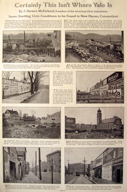 1912 Bad Civic Conditions in New Haven, CT ~ Article,  Photos
