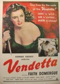 1951 Movie Ad ~ Vendetta ~ Faith Domergue