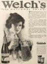 1920 Welch's Grape Juice & Grapelade Ad
