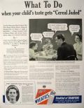 1935 Wheaties Cereal Ad ~ Babe Didrikson