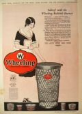 1928 Wheeling Rubbish Burner Ad