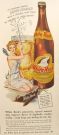 1942 White Rock Mineral Water Ad ~ Beautiful Fairy