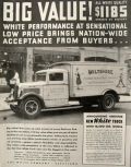 1934 White Truck Ad ~ Wiltshire Meats