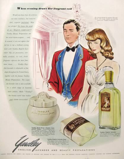 1941 Yardley Lavendar Ad ~ Grenadier Guards Uniform