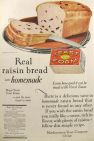 1920 Yeast Foam Ad ~ Raisin Bread Recipe